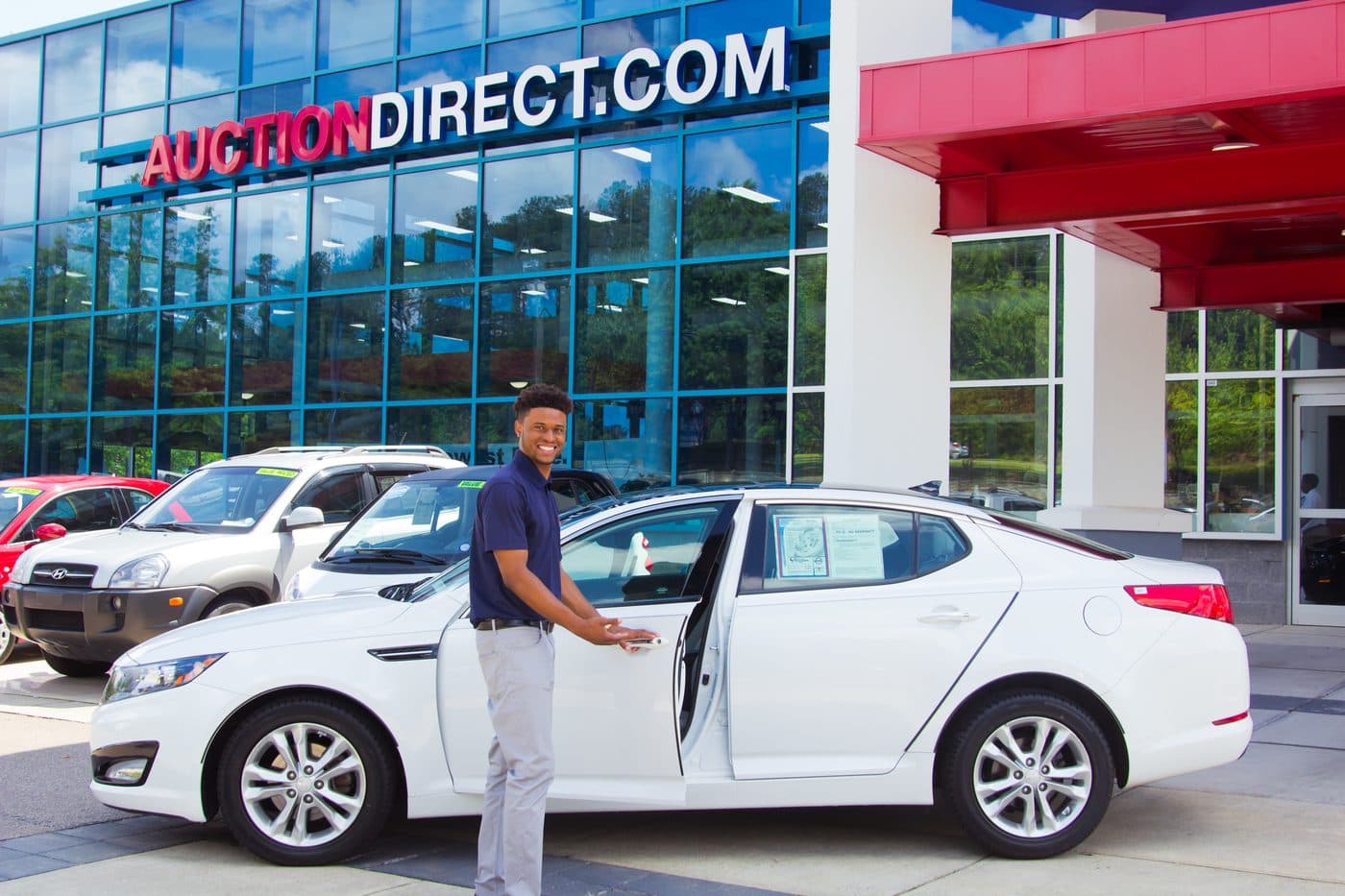 On-location brand photography for a car dealership in NC
