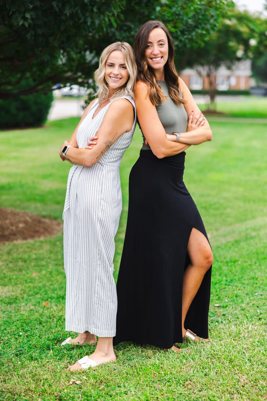Outdoor team brand portraits in Central NC