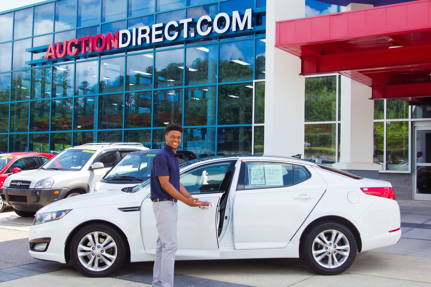 On-location brand photography for a car dealership in NC